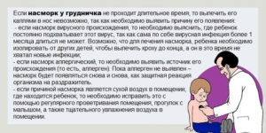 Как понять, что у новорожденного насморк главные признаки инфекционного и аллергического насморка