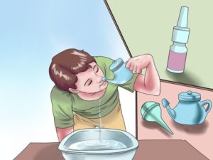 Чем лучше промывать нос при насморке?