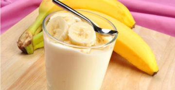 Банан с молоком эффективное народное средство от кашля