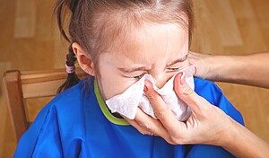 лечение заложенности носа у детей 