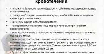 Полезные советы: что нужно делать при носовом кровотечении